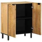 vidaXL Dressoir 60x33x75 cm massief mangohout bruin, Huis en Inrichting, Kasten | Overige, Verzenden, Nieuw