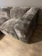 Hoekbank Sesilia Velvet Levis 168 grijs - 30% Extra Korting, Huis en Inrichting, Ophalen, 100 tot 125 cm, Velvet Grey, Stof