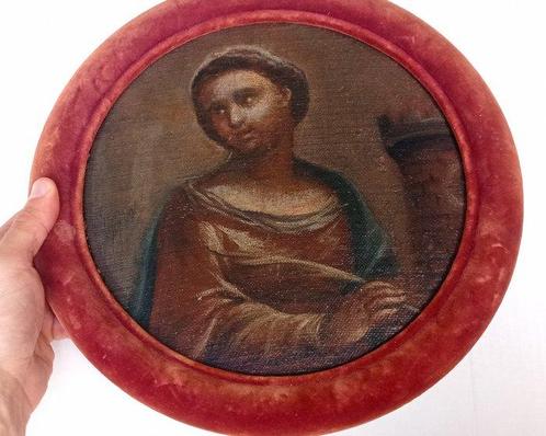 Scuola Veneta XVIII secolo - Santa Barbara, Antiek en Kunst, Kunst | Schilderijen | Klassiek