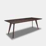 Tafel Rechthoekig Eikenhout  Hout Onderstel  220x100, Huis en Inrichting, Tafels | Eettafels, Nieuw