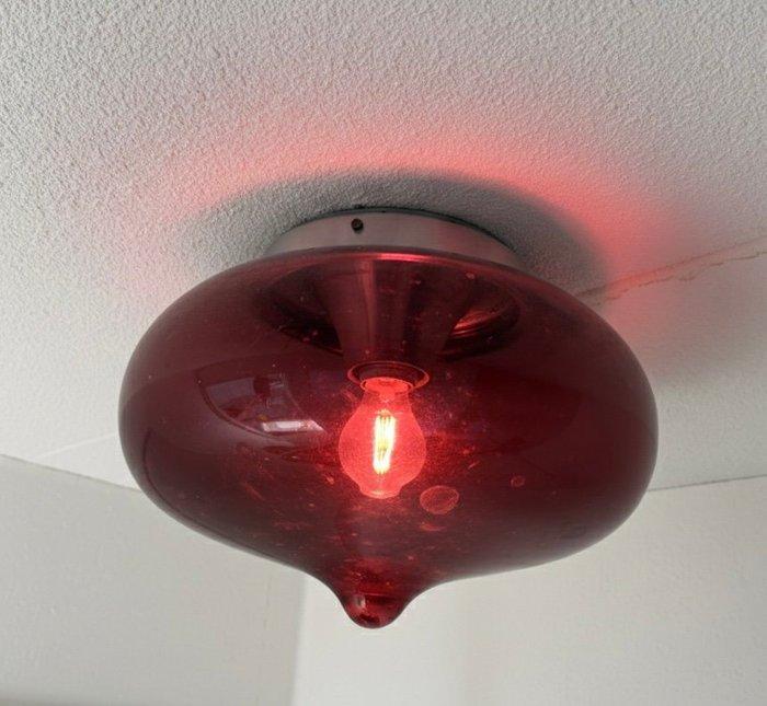 Dijkstra Lampen - Fokke Dijkstra - Plafondlamp - De Druppel, Antiek en Kunst, Antiek | Lampen