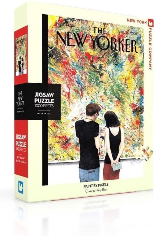 Paint by Pixels - NYPC New Yorker Collectie Puzzel 1000, Hobby en Vrije tijd, Denksport en Puzzels, Verzenden