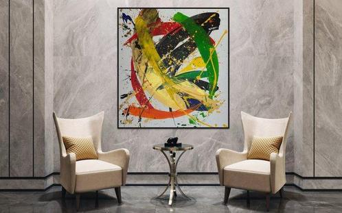 Eren - Katana no.144 - XXL, Antiek en Kunst, Kunst | Schilderijen | Modern
