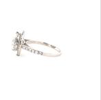 Ring - 18 karaat Witgoud - 2.55ct. tw. Diamant (Lab-grown) -, Sieraden, Tassen en Uiterlijk, Ringen, Nieuw