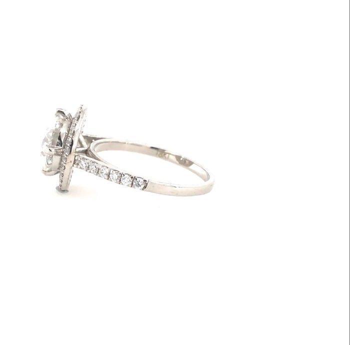 Ring - 18 karaat Witgoud - 2.55ct. tw. Diamant (Lab-grown) -, Sieraden, Tassen en Uiterlijk, Ringen