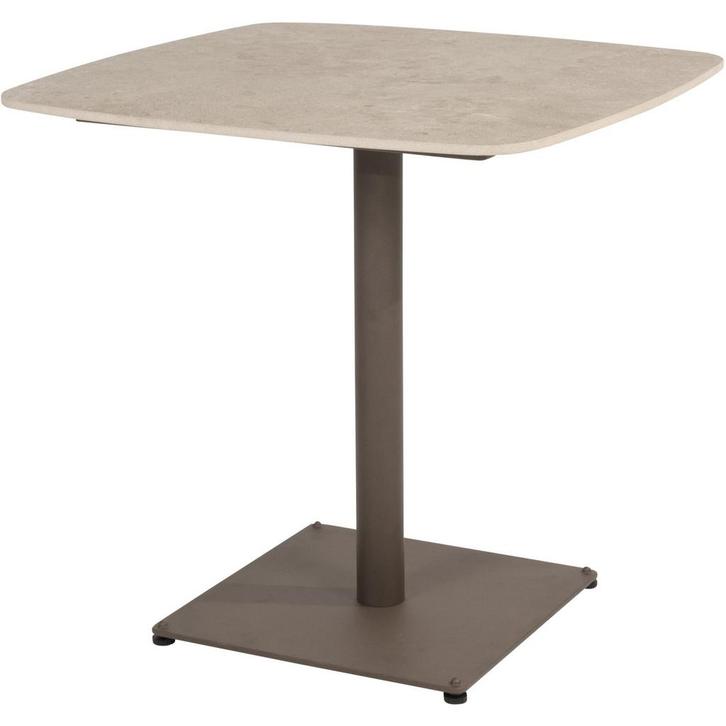 Vermont dining tuintafel 75xH75 cm ceramic terre 4 Seasons, Tuin en Terras, Tuintafels, Nieuw, Ophalen of Verzenden