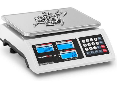 Steinberg Systems - Telweegschaal - 30kg / 0.5 g - batterij, Huis en Inrichting, Woonaccessoires | Overige, Nieuw, Verzenden