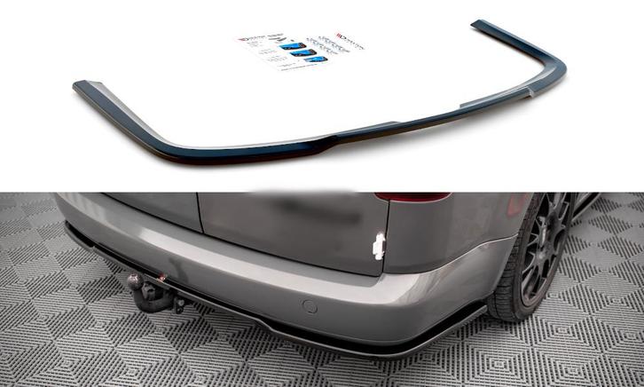 Central Rear Splitter voor Volkswagen Caddy MK3 Facelift, Auto diversen, Tuning en Styling, Ophalen of Verzenden