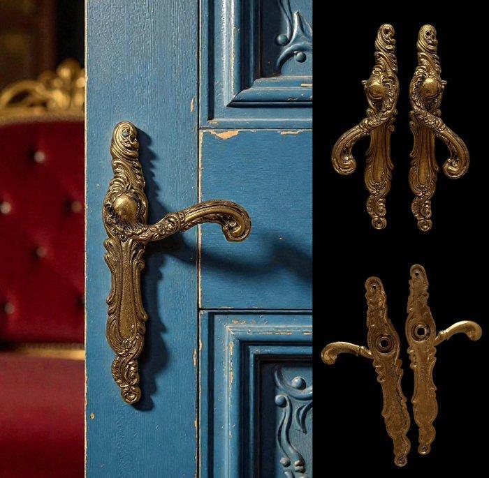 Art Nouveau Deurklink (2) - 1920-1930, Antiek en Kunst, Curiosa en Brocante