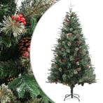 vidaXL Kerstboom met dennenappels 195 cm PVC en PE groen, Verzenden, Nieuw