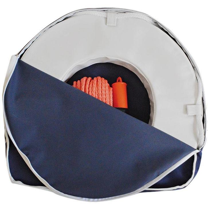 Opberghoes Reddingsboei Hoefijzer Deluxe Blauw, Watersport en Boten, Accessoires en Onderhoud, Ophalen of Verzenden