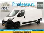 Peugeot Boxer 335 2.0 BlueHDI L3H2 MARGE Airco Cruise 3 Pers, Wit, Nieuw, Lease, Peugeot