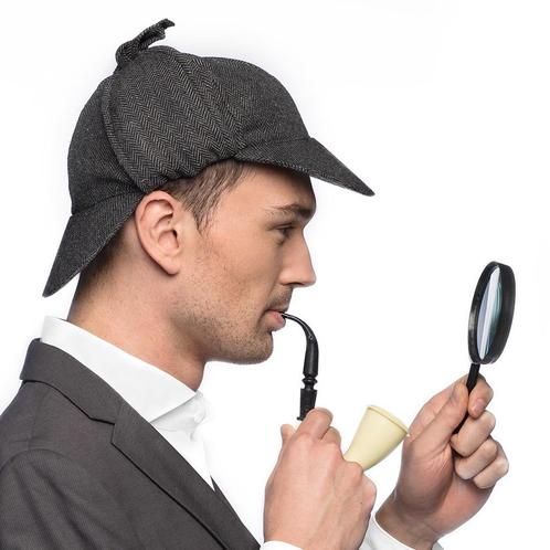 Accessoireset Detective 3 delig, Hobby en Vrije tijd, Feestartikelen, Nieuw, Verzenden