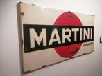 Martini - Martini - Emaille bord - IJzer, Antiek en Kunst, Antiek | Wandborden en Tegels