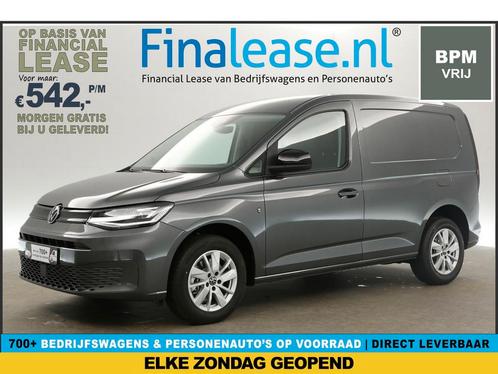 Volkswagen Caddy 2.0 TDI Style 122PK L1H1 BPM Vrij €542pm, Auto's, Bestelauto's, Lease, Automaat, Diesel, Volkswagen, Zilver of Grijs