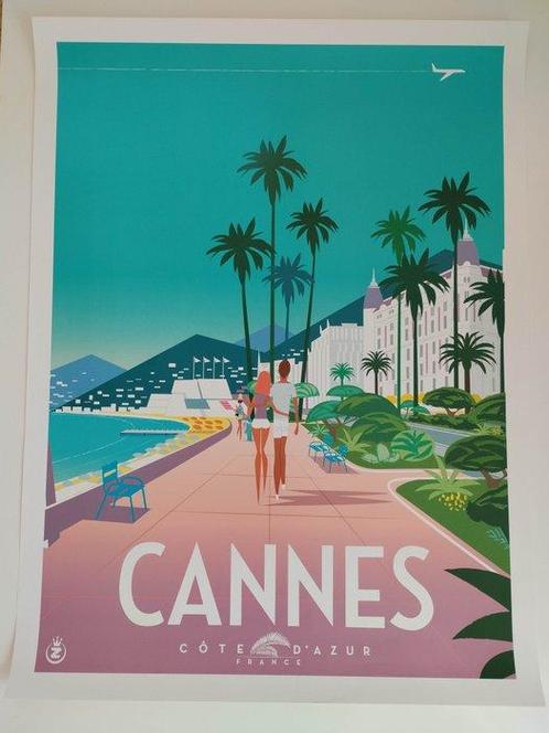 Monsieur Z - Affiche originale Festival de Cannes 2017 -, Antiek en Kunst, Kunst | Tekeningen en Foto's