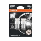 Osram P21/5W LED Retrofit Wit 12V BAY15d 2 Stuks, Ophalen of Verzenden, Nieuw