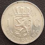 Nederlandse zilveren Gulden 1965, Zilver, Losse munt, Verzenden