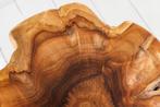 Side table ROOT 70cm teak hout naturel - 44714, Huis en Inrichting, Tafels | Sidetables, Ophalen of Verzenden, Nieuw