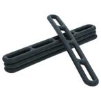 Carpoint Spanrubbers Aanhangernet 4-gaats 25cm 4 stuks, Verzenden, Nieuw
