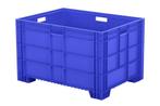 Stapelbak 800x600xH500mm gesl. 4 poten 4 OH blauw ral5002, Ophalen of Verzenden, Nieuw