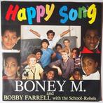 Boney M. and Bobby Farrell with the School-Rebels - Happy..., Pop, Gebruikt, 7 inch, Single