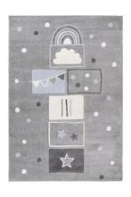 Speelkleed | Happy | Hinkelbaan | Zilver | 120x170 cm, Verzenden, Nieuw