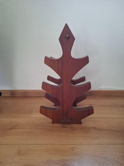 Wijnrek - Eik, Antiek en Kunst, Curiosa en Brocante