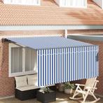 vidaXL Inklapbaar Zonnescherm Blauw en antraciet 350 x 250, Verzenden, Nieuw