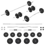 vidaXL Halterset 30 kg, Verzenden, Nieuw