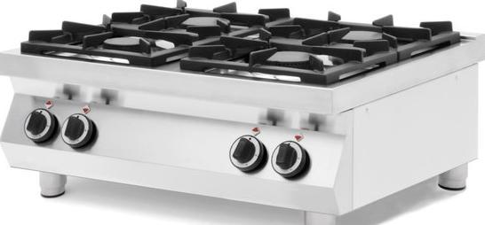 Hendi Gasfornuis | 4-pits | Tafelmodel, Zakelijke goederen, Horeca | Keukenapparatuur, Verzenden