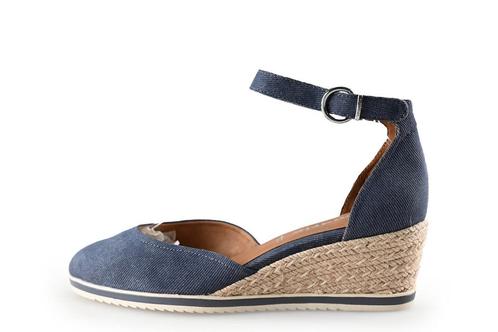 Tamaris Espadrilles in maat 39 Blauw | 10% extra korting, Kleding | Dames, Schoenen, Blauw, Zo goed als nieuw, Verzenden
