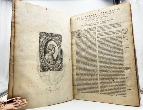 Aristoteles (IV a.C.); Agostino NIFO (1469-1538); - Super, Antiek en Kunst, Antiek | Boeken en Bijbels