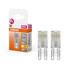 2 stuks Osram LED G9 1.9W 200lm 2700K Ø1.4x4.3cm Niet-Dim.., Ophalen of Verzenden, Nieuw