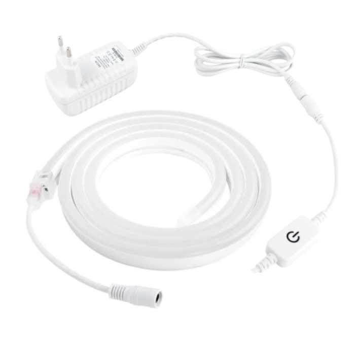 Neon LED Strip 4 Meter - Flexibele Verlichting Tube met, Huis en Inrichting, Lampen | Overige, Nieuw, Verzenden