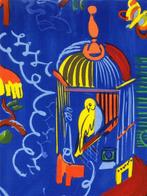 Raoul Dufy (1877-1953) - Les oiseaux sur fond bleu, Antiek en Kunst