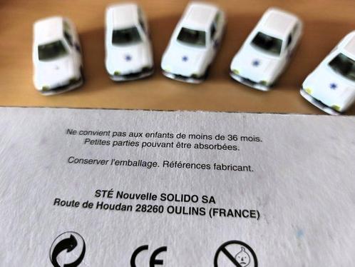 Solido 1:43 - Model hatchback (5) - 1349 Peugeot 205 GTI, Hobby en Vrije tijd, Modelauto's | 1:5 tot 1:12