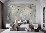 Walltastic Wereldkaart  -, Kinderen en Baby's, Kinderkamer | Inrichting en Decoratie, Verzenden, Nieuw