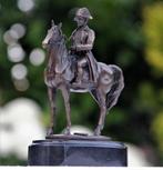 Figuur - napoleon te paard - Gepatineerd brons