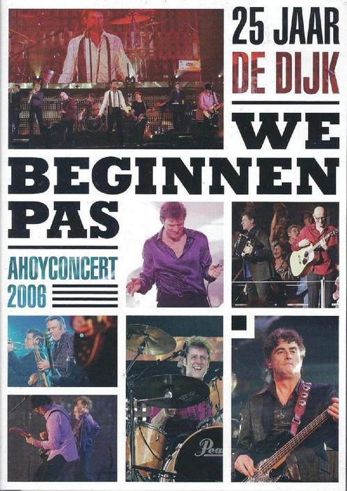 dvd - De Dijk - 25 Jaar De Dijk - We Beginnen Pas - Ahoyc..., Cd's en Dvd's, Dvd's | Overige Dvd's, Zo goed als nieuw, Verzenden