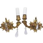 Wandlamp (2) - Brons, Antiek en Kunst