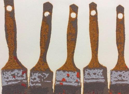 Fernandez Arman (1928-2005) - Pista d’atletica giochi, Antiek en Kunst, Antiek | Overige Antiek