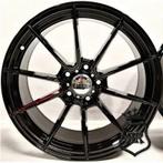 18 inch 5x108 Velgen Finer JT122 Gloss Black Red Coating, Auto-onderdelen, Banden en Velgen, Ophalen of Verzenden, Nieuw