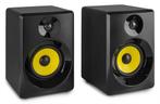Vonyx SMN50B actieve studio monitor speakers 140W - Zwart, Muziek en Instrumenten, Dj-sets en Draaitafels, Nieuw, Verzenden