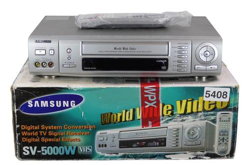 Samsung SV-5000W | VHS Videorecorder | World Wide Multi-sys, Audio, Tv en Foto, Videospelers, Verzenden