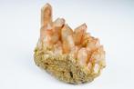 Grote KWARZ-cluster met HEMATIET fantastische toevoegingen -, Verzamelen, Mineralen en Fossielen
