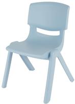 Bieco Trend Blauw Kunststof Kinderstoeltje 04201806, Kinderen en Baby's, Kinderkamer | Tafels en Stoelen, Verzenden, Nieuw