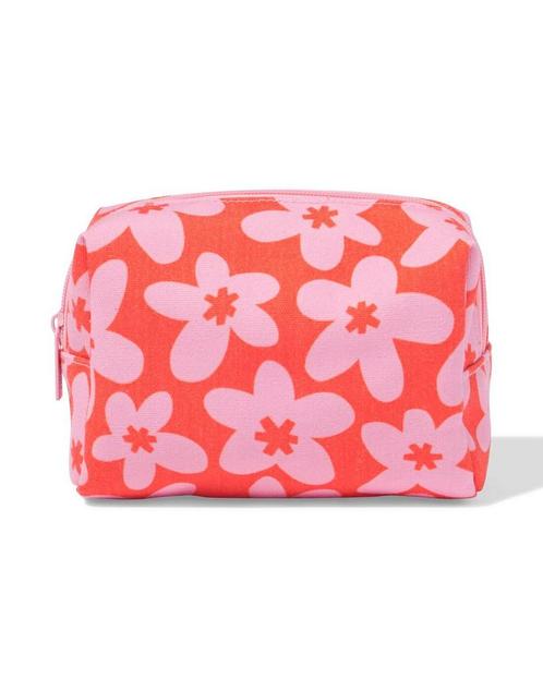 HEMA Toilettas bloemenprint, Sieraden, Tassen en Uiterlijk, Uiterlijk | Cosmetica en Make-up, Nieuw, Verzenden