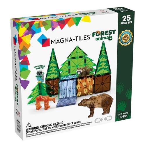 Magna Tiles - Bosdieren (forest) set - Magnetisch Speelgoed, Kinderen en Baby's, Speelgoed | Overig