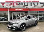 Opel Grandland X 1.2 TURBO 130PK LED NAVI CAMERA TREKHAAK AI, Nieuw, Zilver of Grijs, Lease, Benzine